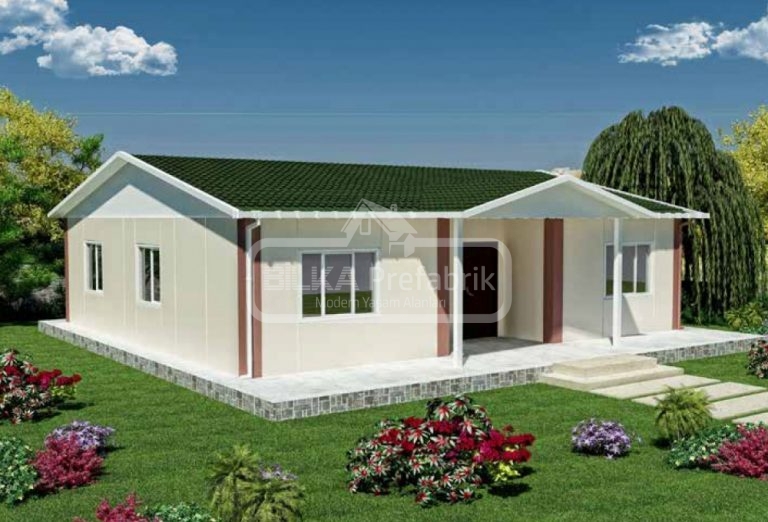 95 m2 Prefabrik Ev Bilka Prefabrik Antalya