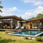 Tropical Prefab Homes Built for Heat and Rain