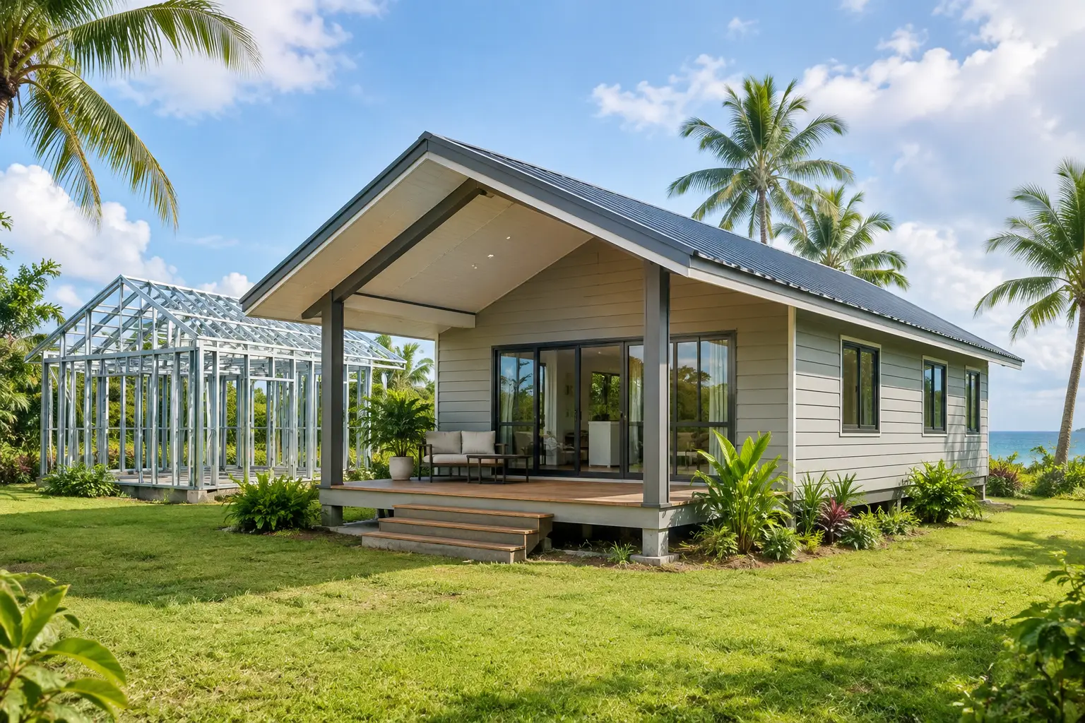 Steel frame prefab kit homes combine galvanized strength, insulation, and flexible design for faster, durable living in tropical and coastal climates daily.